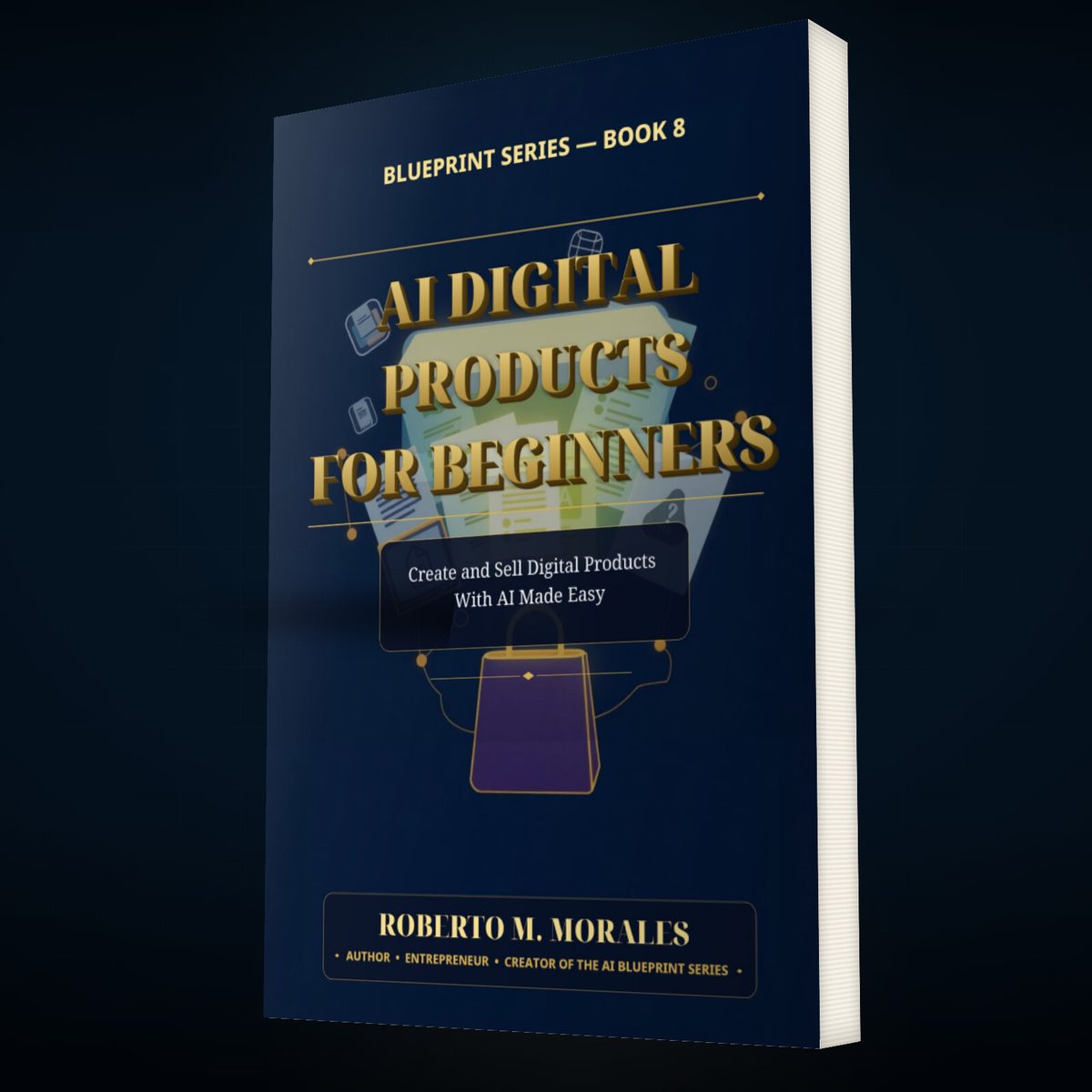 Printed edition of AI Digital Products for Beginners — main view