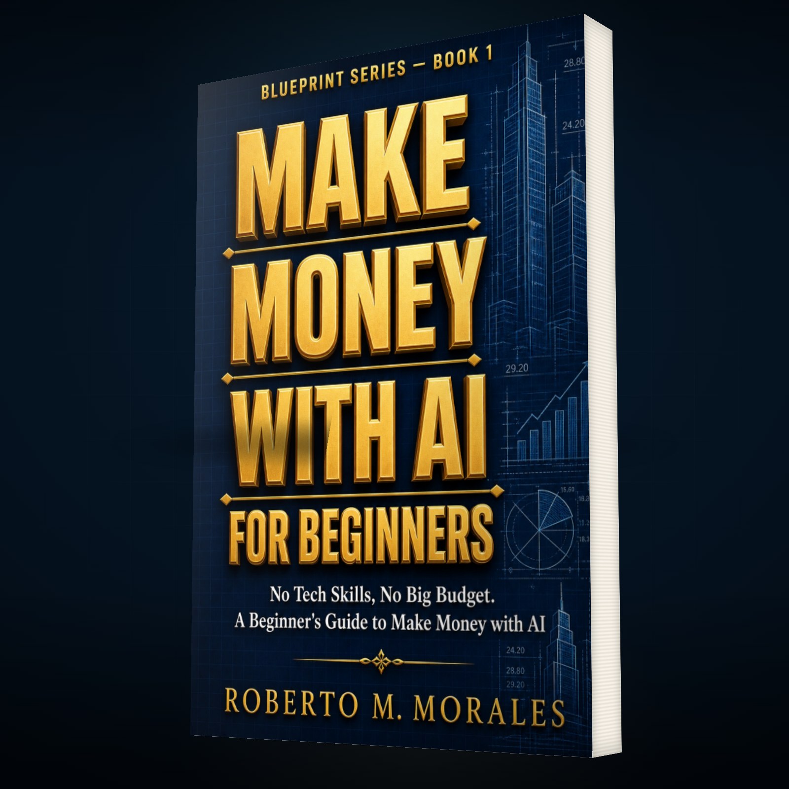Printed edition of Make Money with AI for Beginners — main view