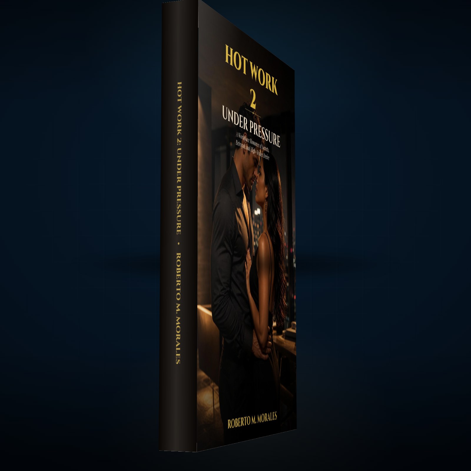 Printed edition of Hot Work 2: Under Pressure — printed spine