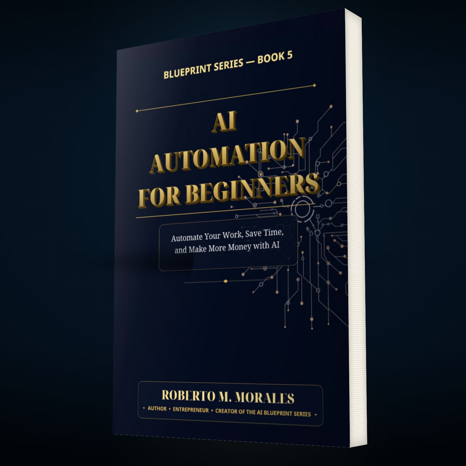 Printed edition of AI Automation for Beginners — main view