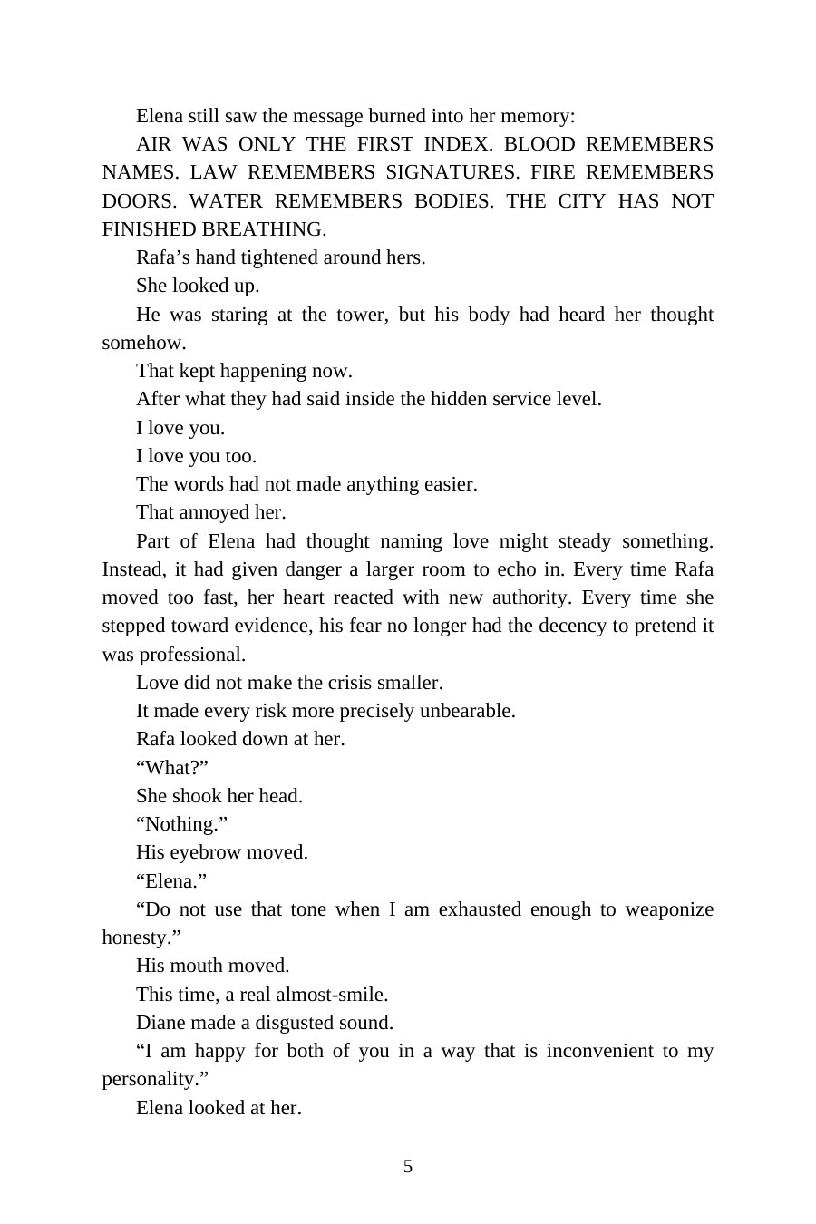 Hot Work 4: The Air They Breathe — Volume II — interior spread: Preview page 5