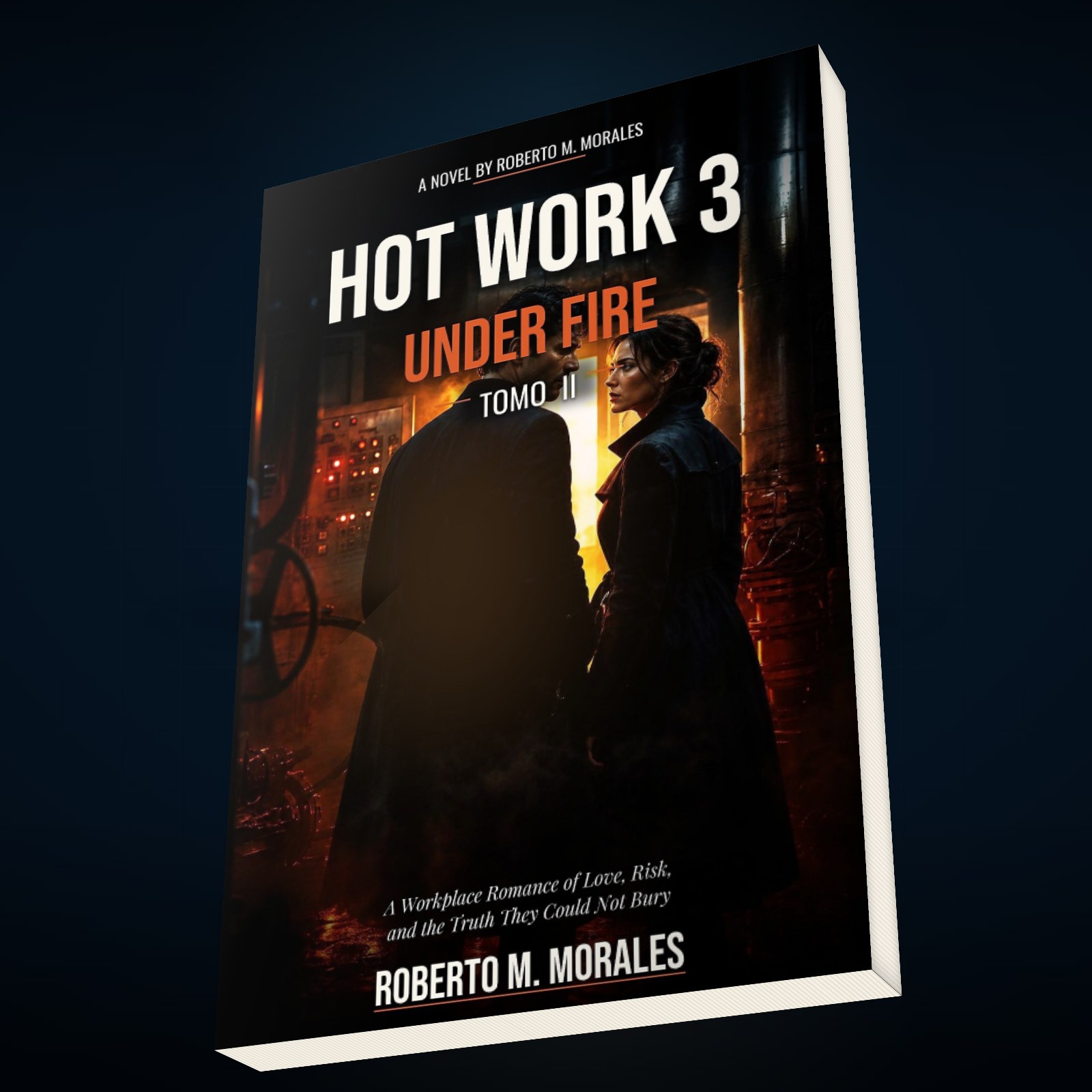 Printed edition of Hot Work 3: Under Fire — Tomo II — top-down view