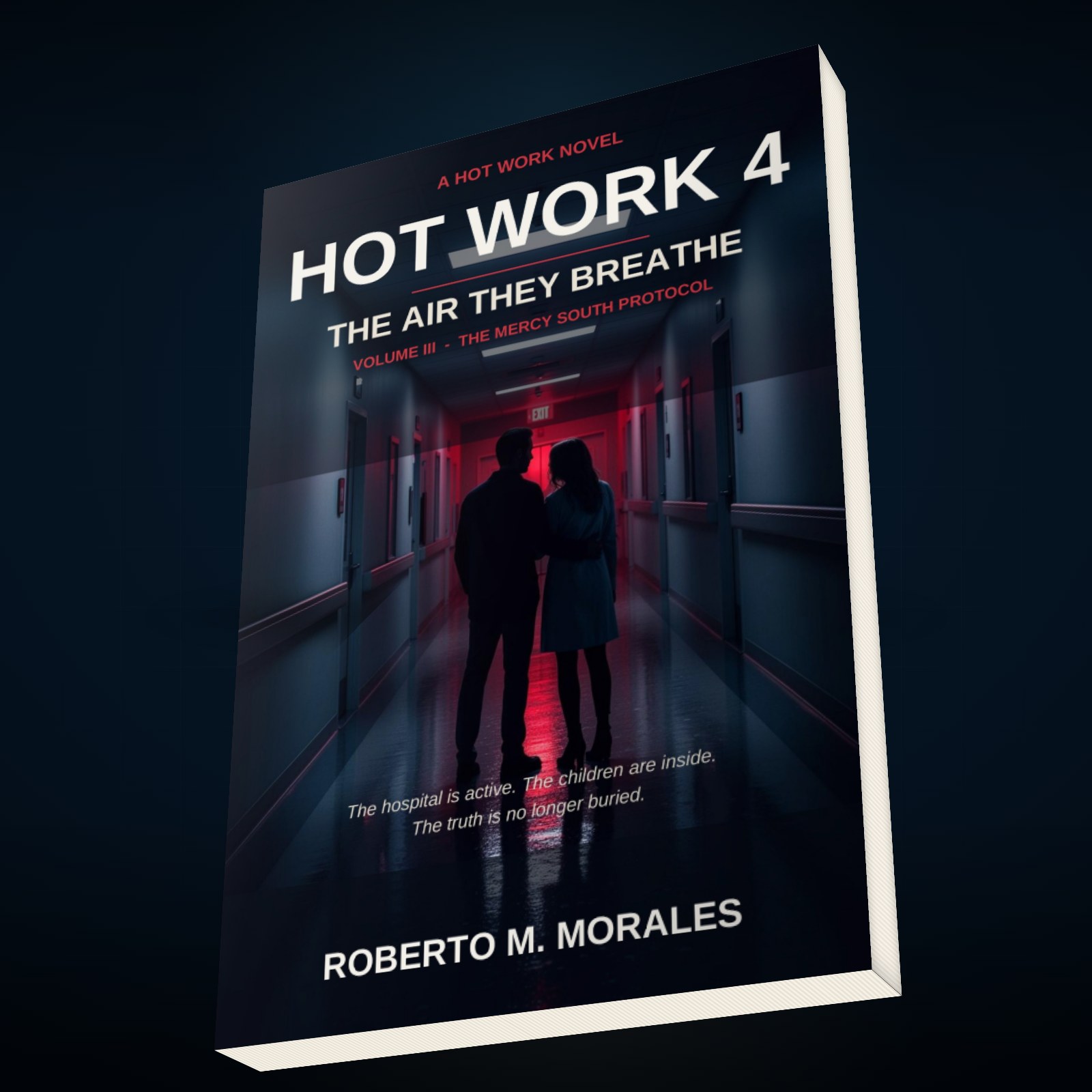 Printed edition of Hot Work 4: The Air They Breathe — Volume III — top-down view