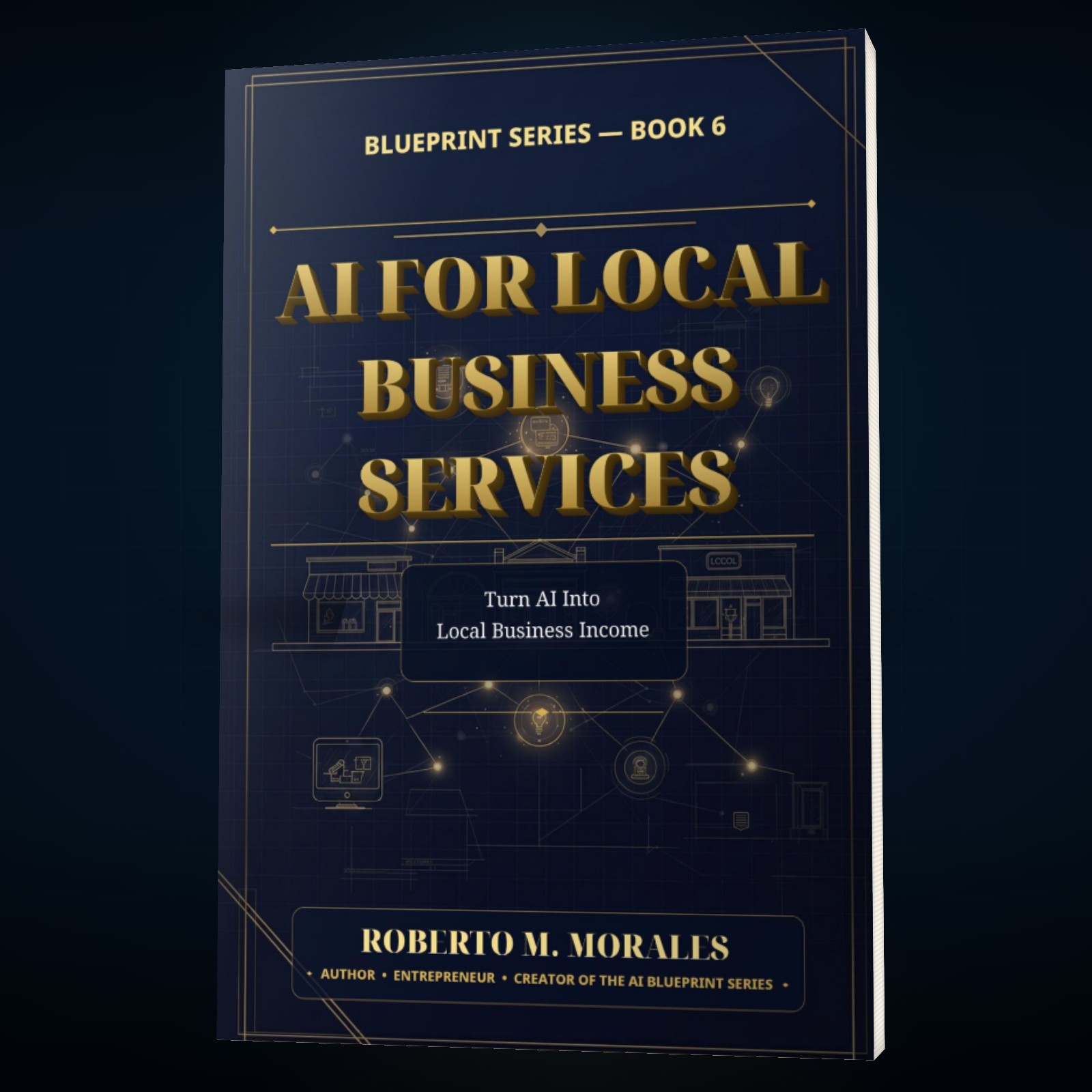 Printed edition of AI for Local Business Services — front cover