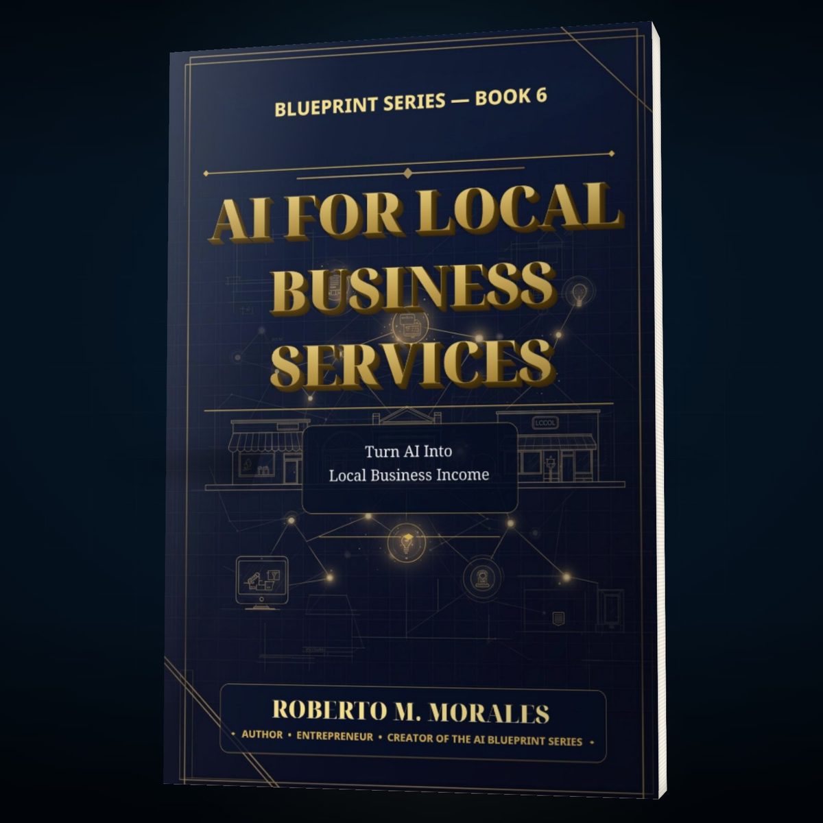 Printed edition of AI for Local Business Services — front cover