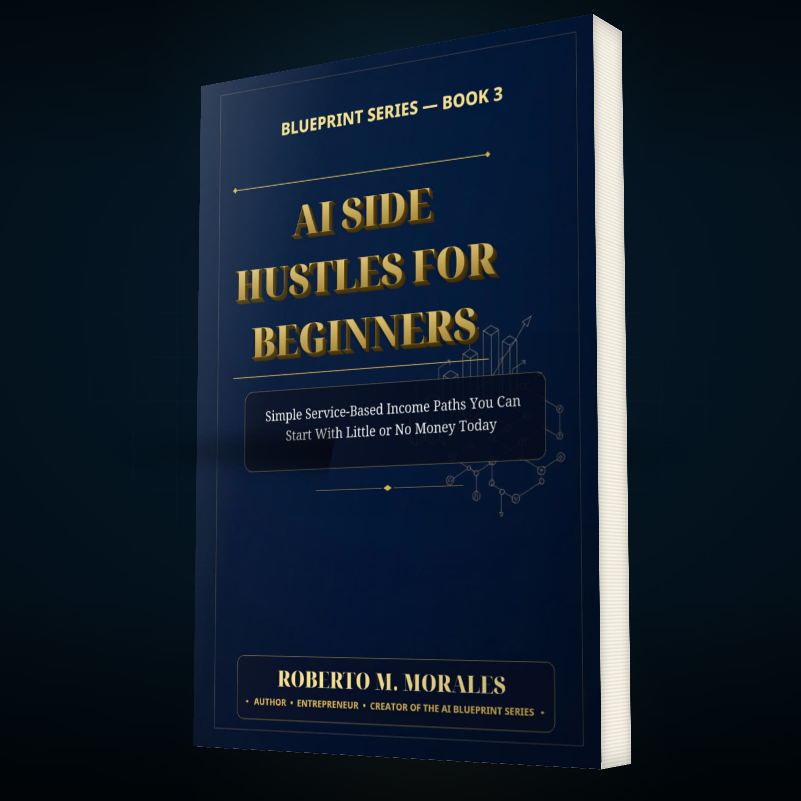 Printed edition of AI Side Hustles for Beginners — main view
