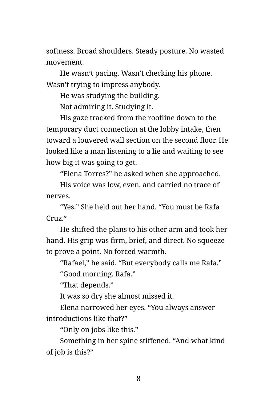 Hot Work — interior spread: Preview page 4