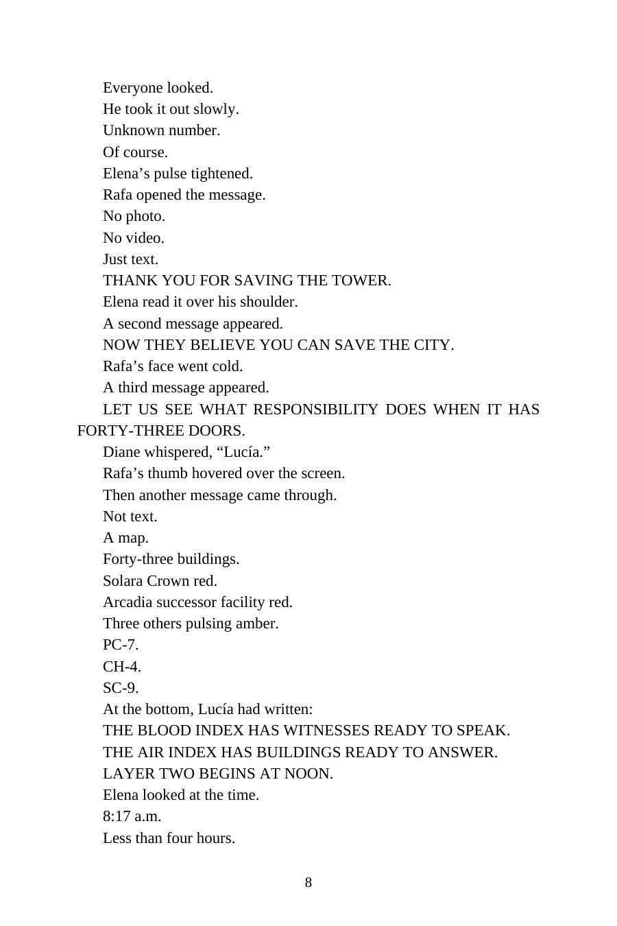 Hot Work 4: The Air They Breathe — Volume II — interior spread: Preview page 8