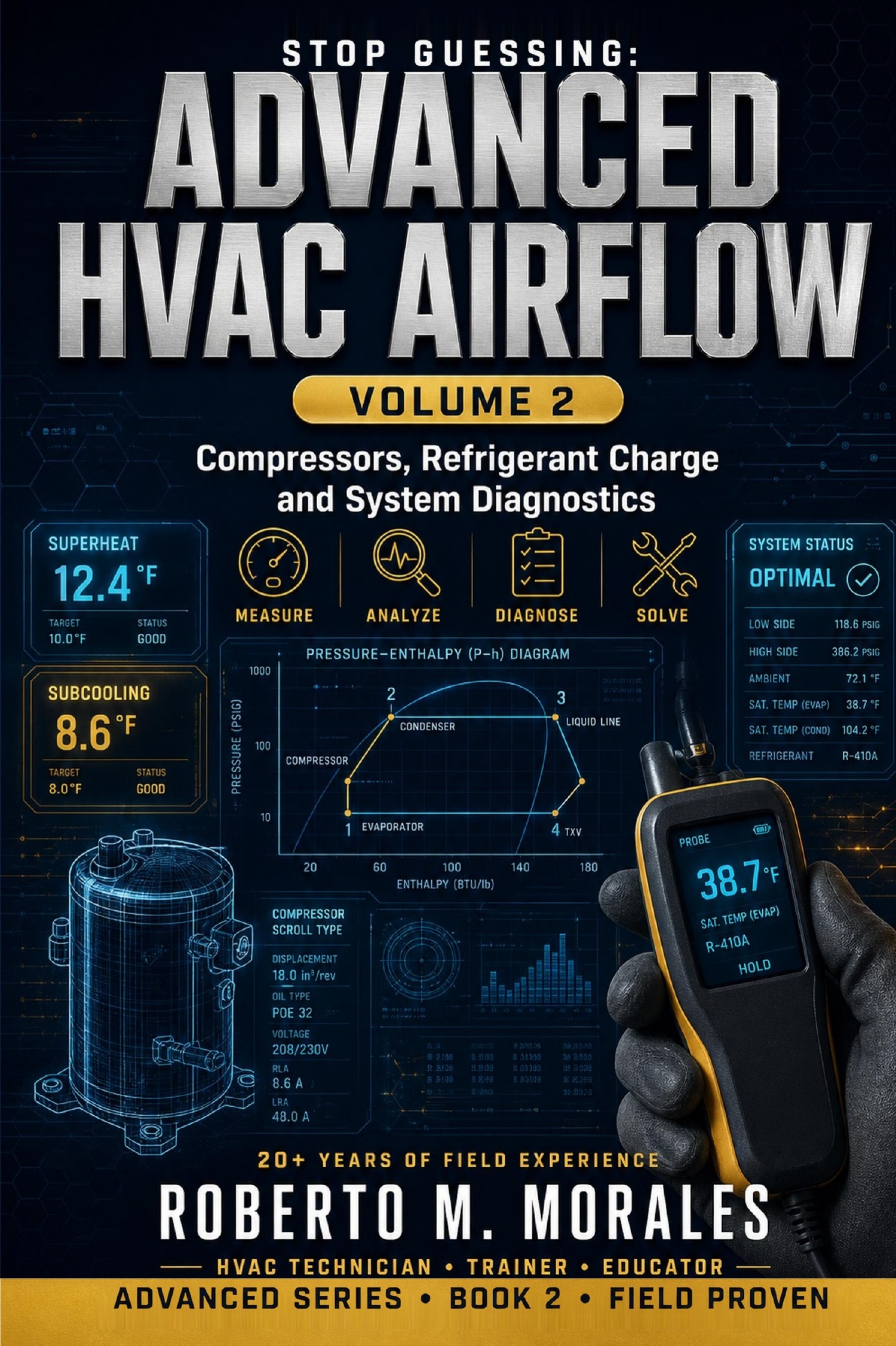 Stop Guessing: HVAC Airflow Made Simple — Advanced Airflow Diagnostics — Volume 2 — cover