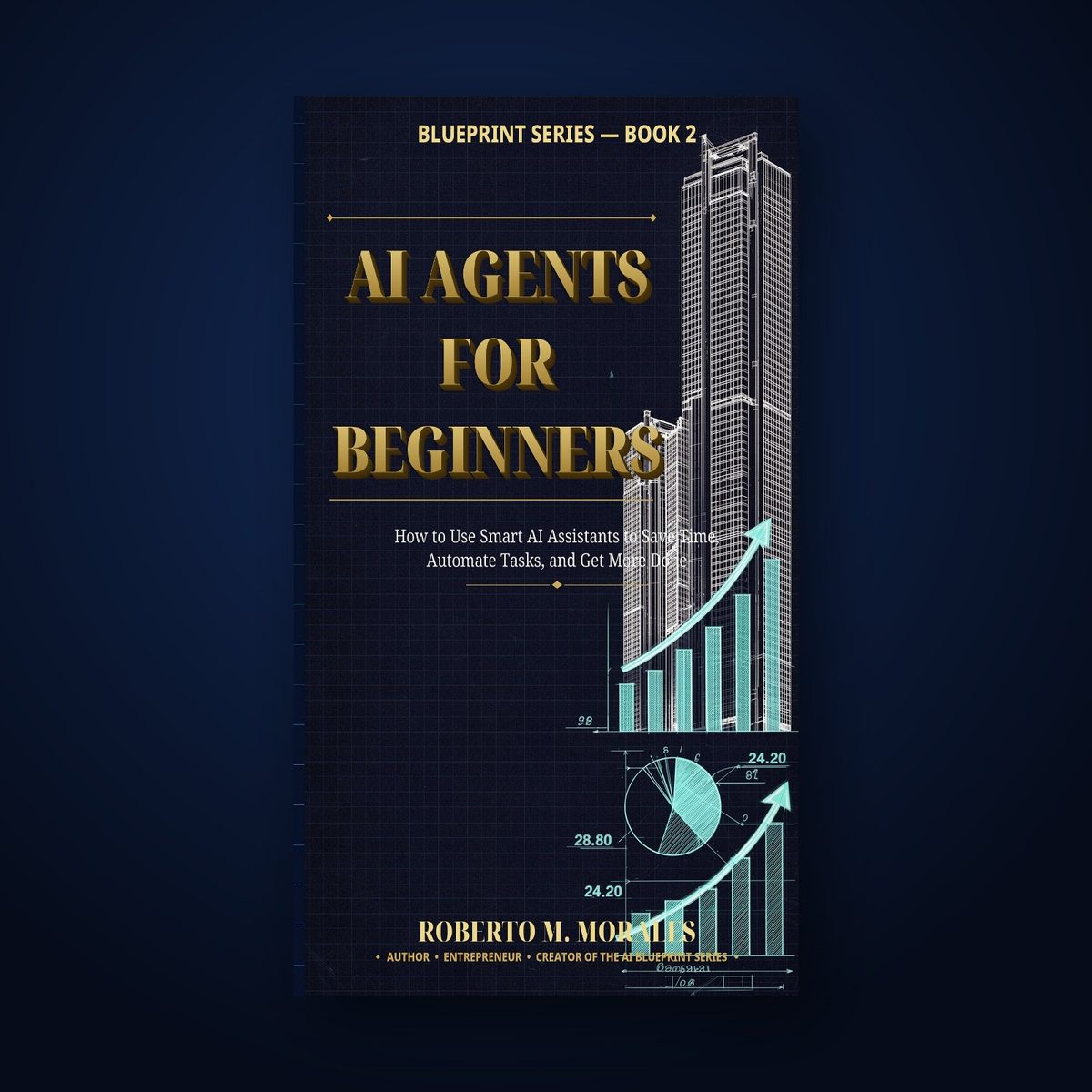 Printed edition of AI Agents for Beginners — front cover