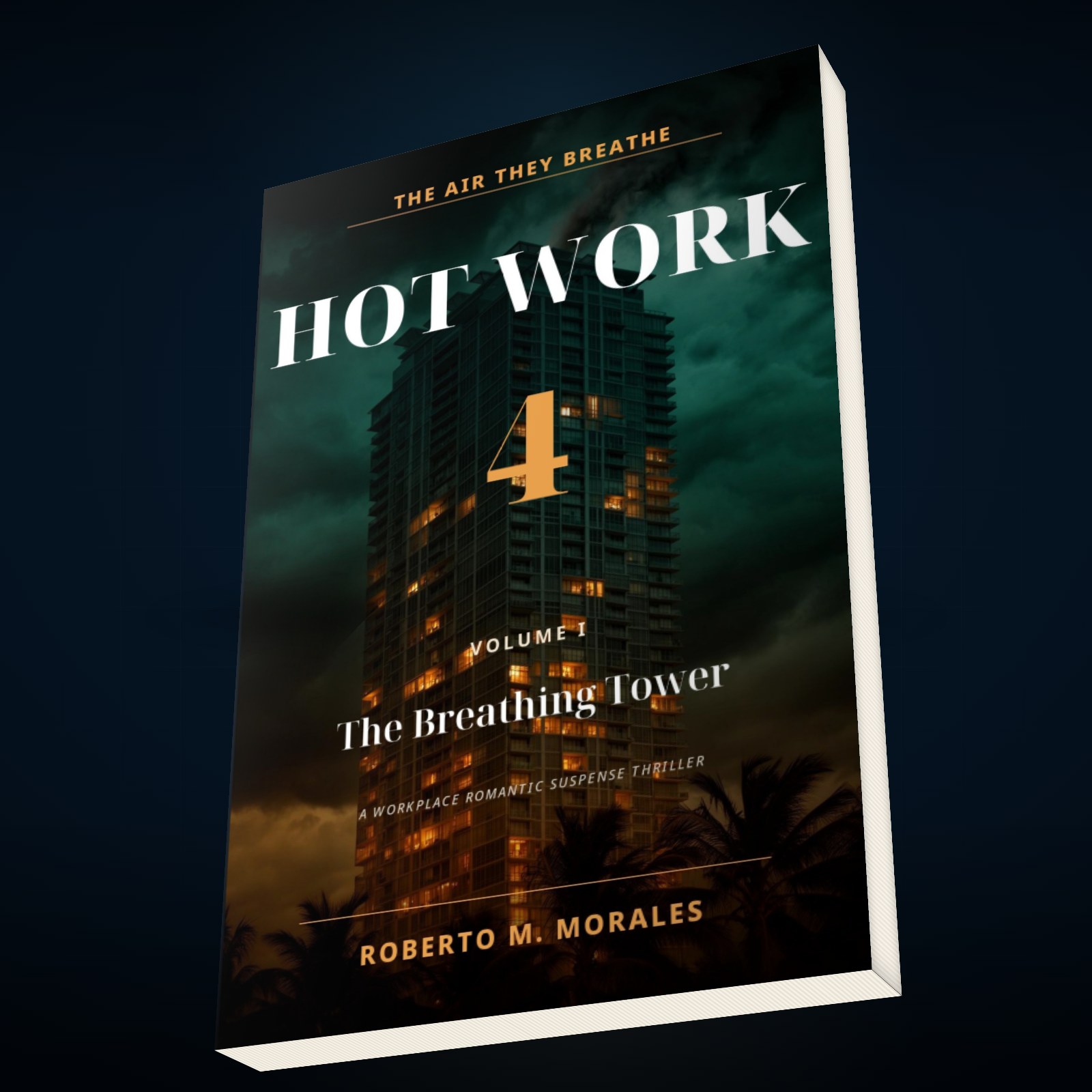 Printed edition of Hot Work 4: The Air They Breathe — Volume I — top-down view