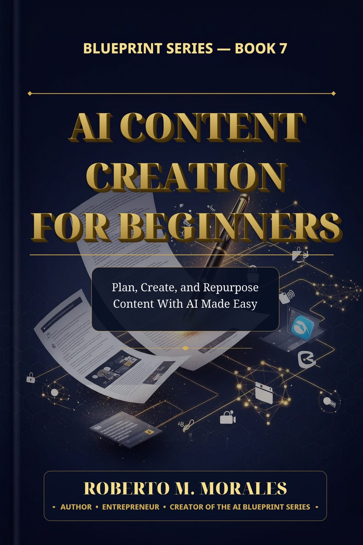 Cover of AI Content Creation for Beginners