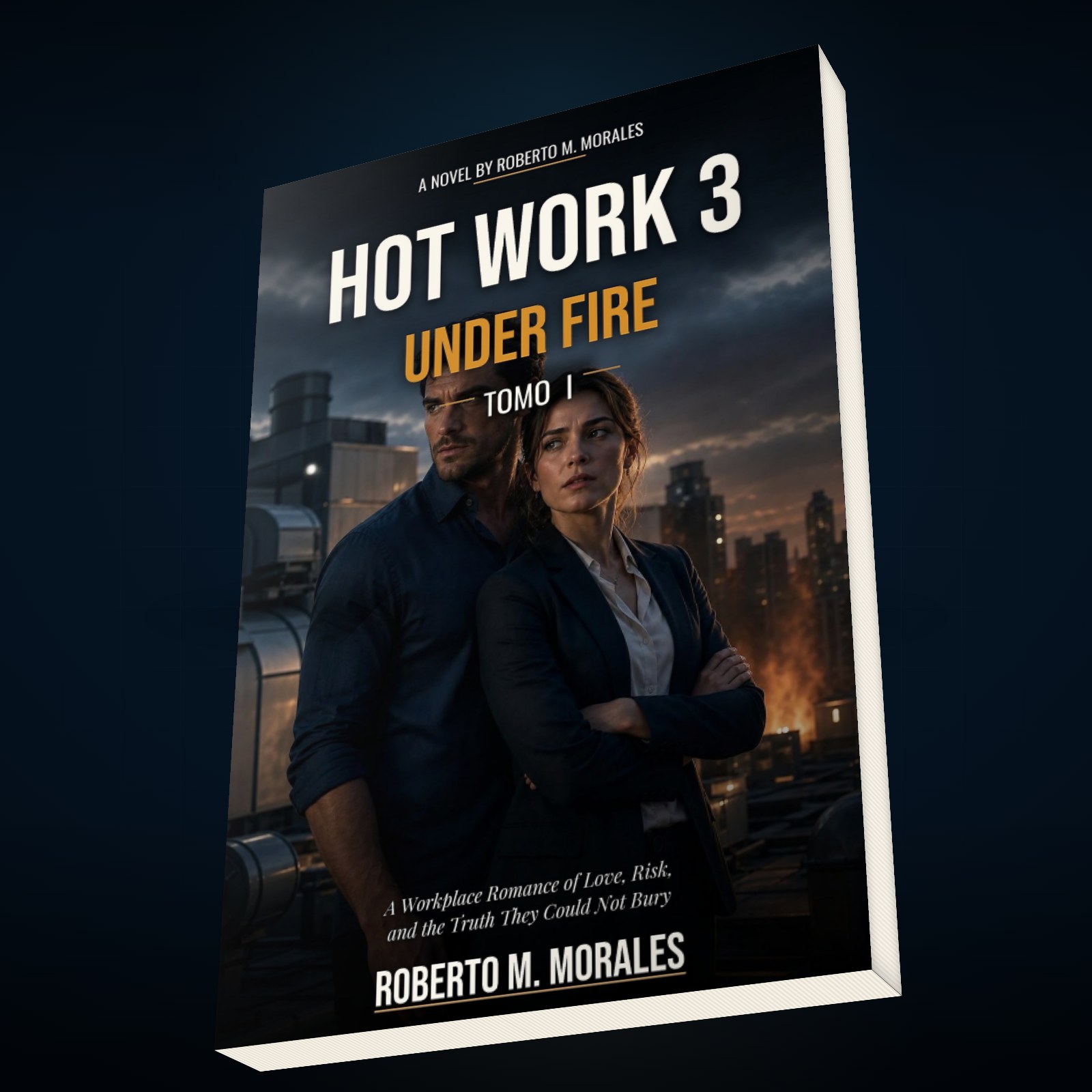 Printed edition of Hot Work 3: Under Fire — Tomo I — top-down view
