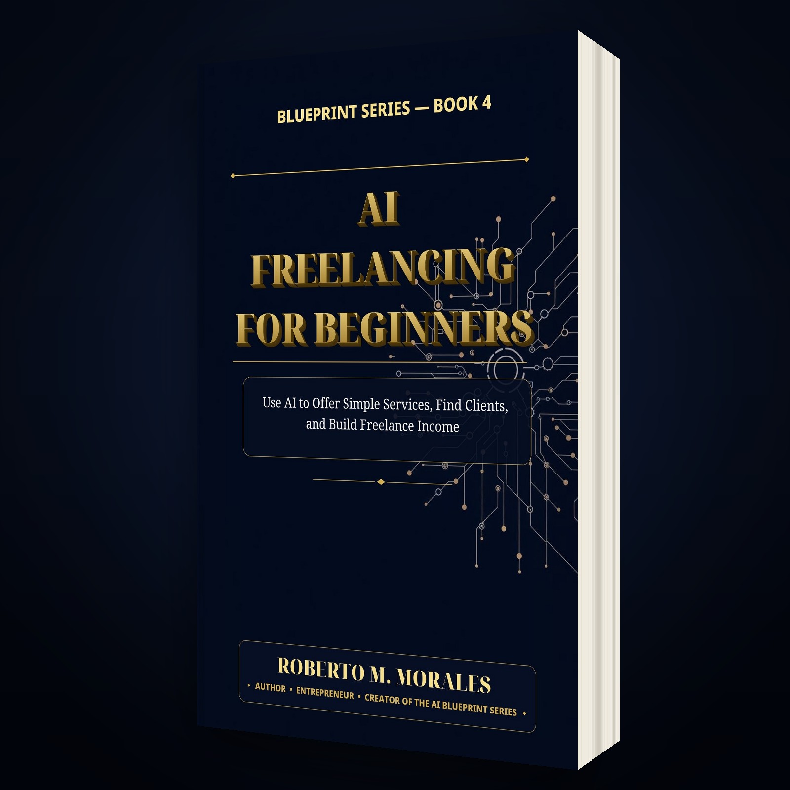 Printed edition of AI Freelancing for Beginners — main view