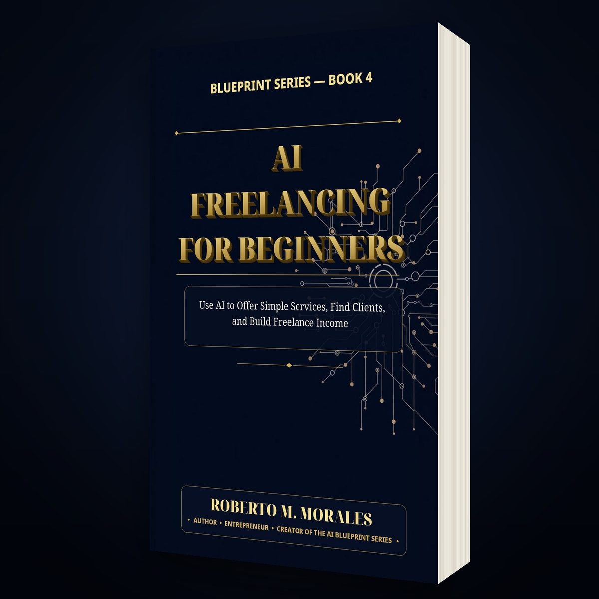 Printed edition of AI Freelancing for Beginners — main view