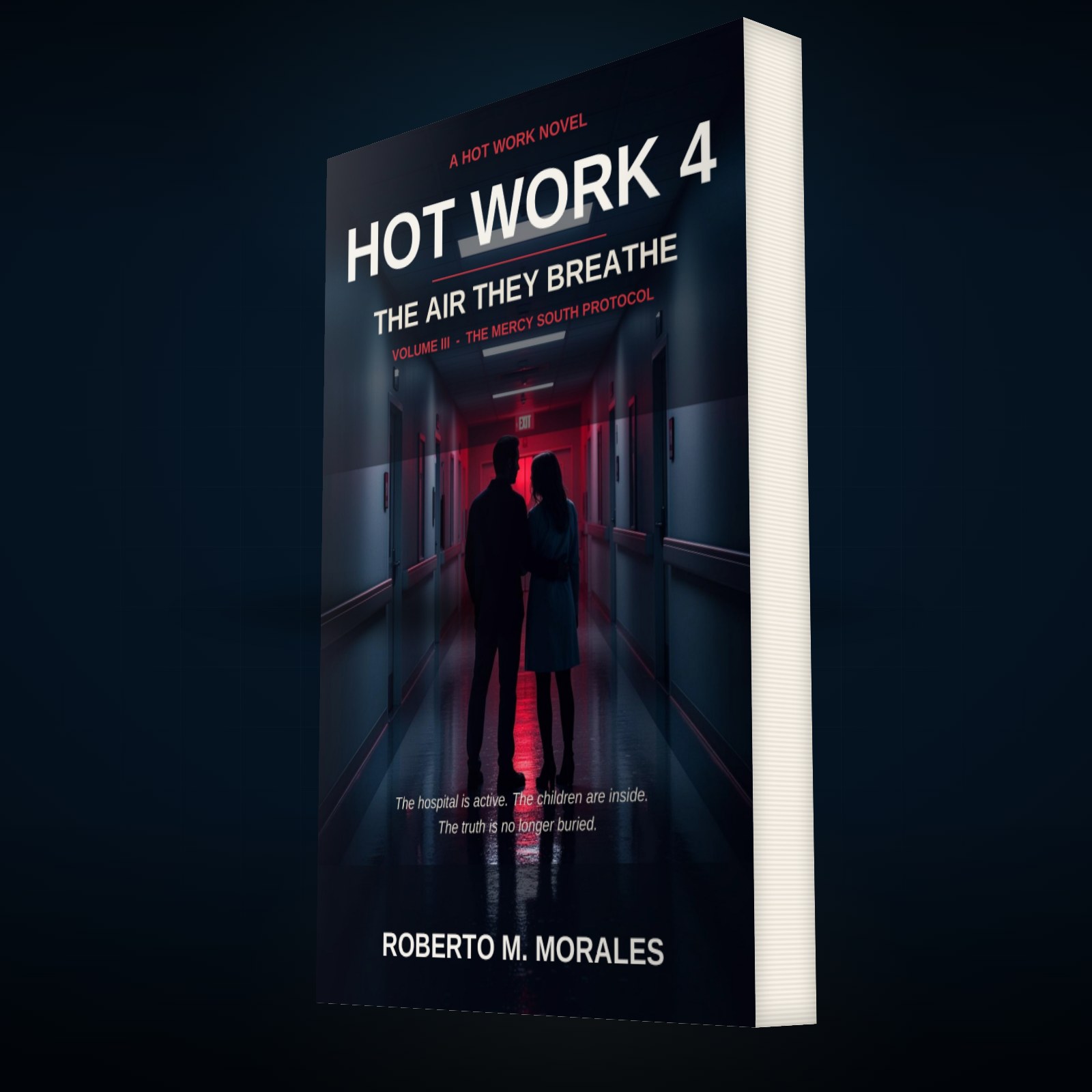 Printed edition of Hot Work 4: The Air They Breathe — Volume III — three-quarter angle