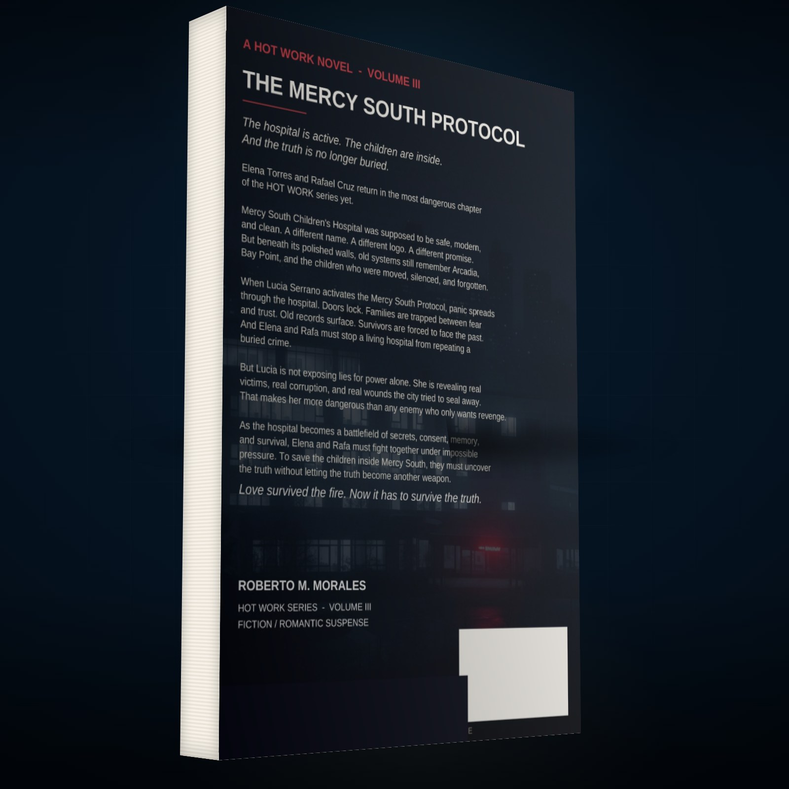 Printed edition of Hot Work 4: The Air They Breathe — Volume III — back cover