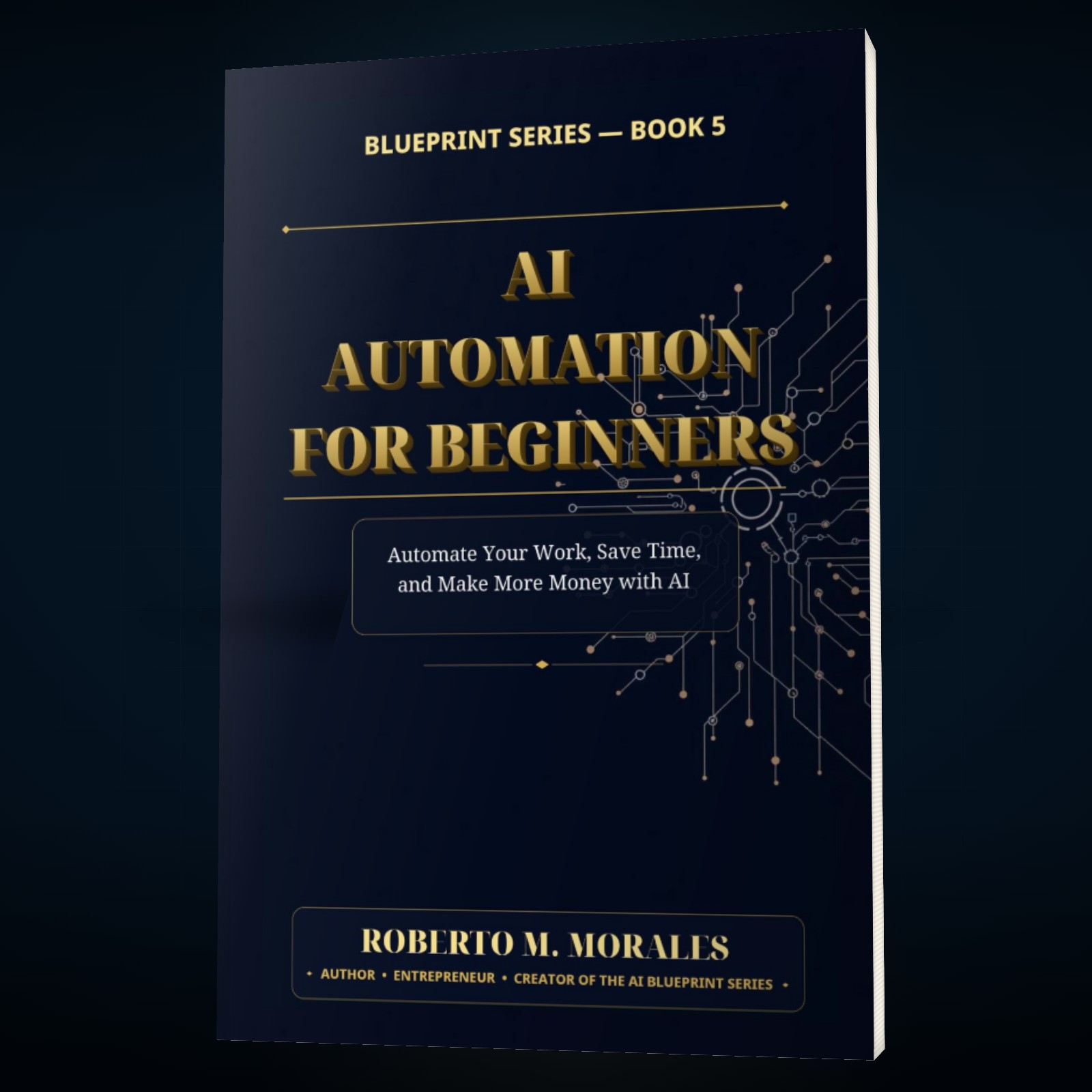 Printed edition of AI Automation for Beginners — front cover