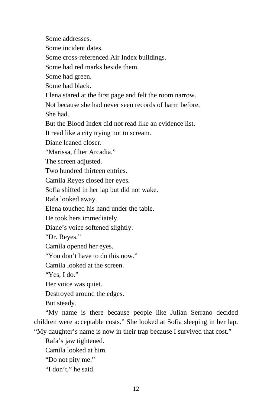 Hot Work 4: The Air They Breathe — Volume II — interior spread: Preview page 12