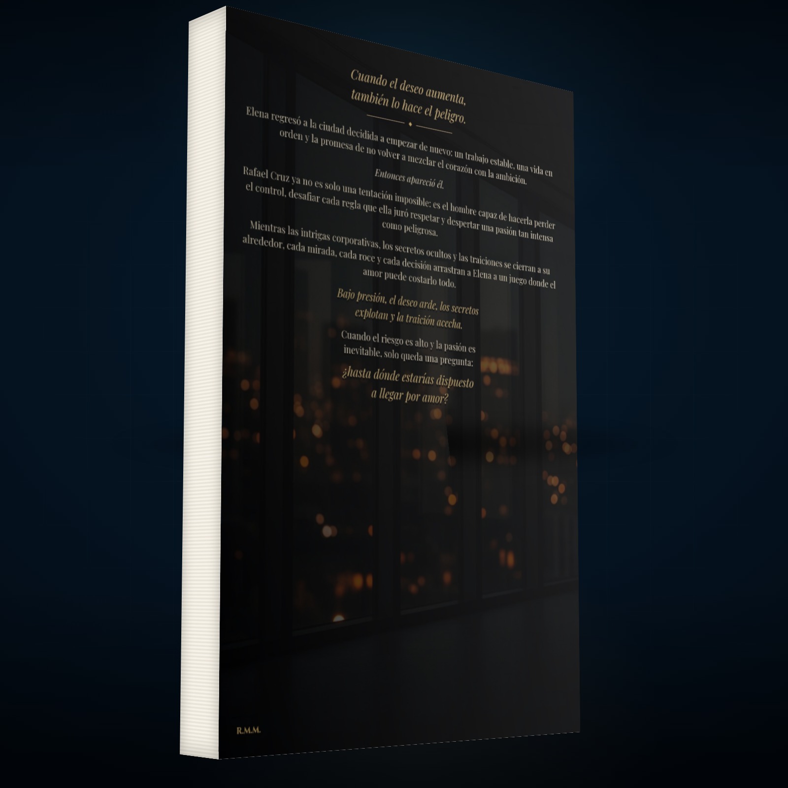 Printed edition of Hot Work 2: Bajo Presión — Edición en Español — contraportada
