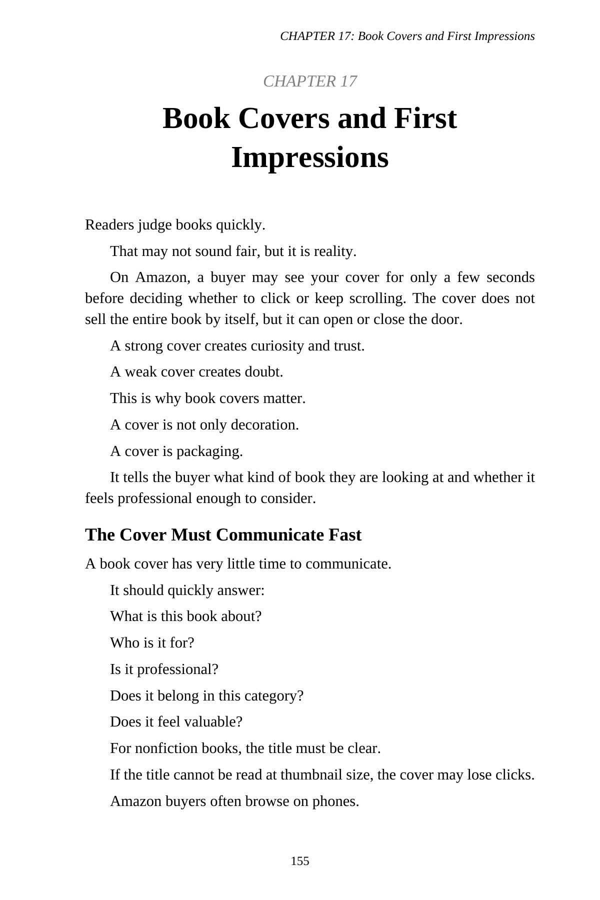 AI Publishing for Beginners — interior spread: Position the book